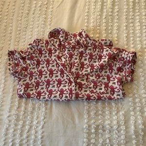 Roller Rabbit pajama top